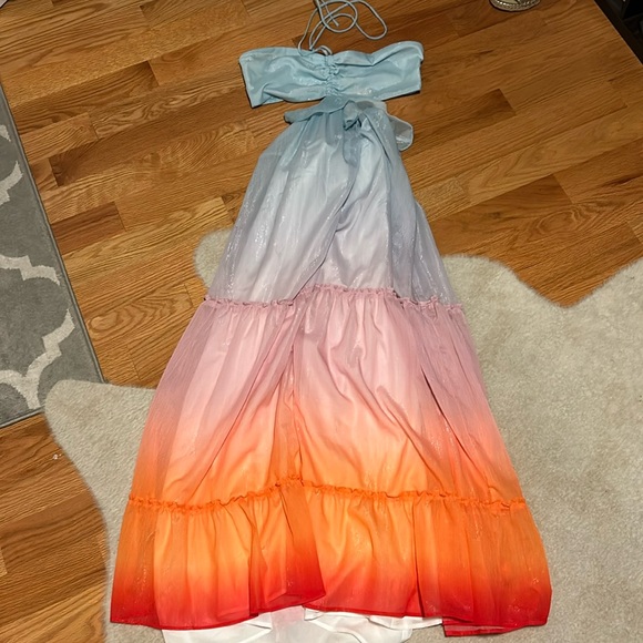NWT Vici Rainbow Dreams Dress Sz. Large - Picture 3 of 4